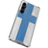 Finland Flag Distressed Galaxy S23 FE Clear Case